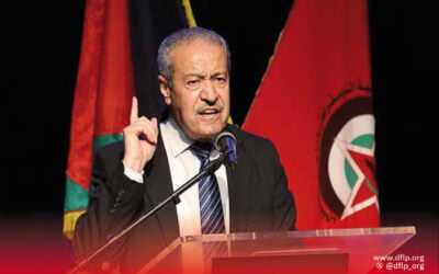 تيسير خالد: استقالة غانتس وايزنكوت، تركت حكومة الاحتلال فاشية عارية بدون مكياج