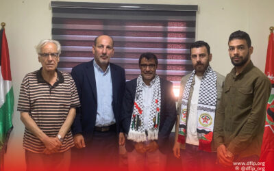 الديمقراطية تستقبل وفداً من الحزب الاشتراكي المغربي الموحد والحزب الشيوعي العراقي