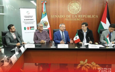 رمزي رباح يلتقي رئيس مجلس الشيوخ المكسيكي