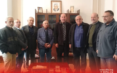 الديمقراطية تبحث مع النائب أسامة سعد أوضاع اللاجئين الفلسطينيين في لبنان وتدعو لحوار رسمي لبناني فلسطيني وصياغة استراتيجية عمل مشتركة تحفظ مصلحة الشعبين الشقيقين