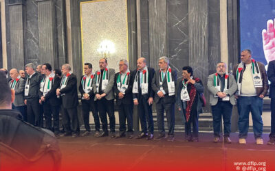 الديمقراطية تشارك في حفل تكريم الأسرى المحررين