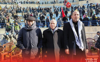 وفد قيادي من الجبهة الديمقراطية لتحرير فلسطين يشارك في تشييع الشهيدين القائدين حسن نصر الـله وهاشم صفي الدين في بيروت