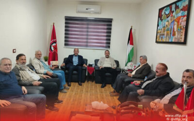 إجتماع قيادي مشترك للجبهتين الديمقراطية والشعبية في لبنان يناقش التطورات السياسية وأوضاع اللاجئين والمخيمات والعمل الفلسطيني المشترك