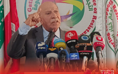 علي فيصل: سندافع عن أرضنا وعاصمتنا وحقوقنا بكافة أشكال المقاومة وأولويتنا توحيد الحالة الفلسطينية لوقف العدوان ورفع المعاناة عن شعبنا في غزة والضفة