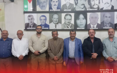 الجبهتان الديمقراطية والشعبية: اجتماع مشترك في ظل التحديات المتزايدة التي تواجهها وكالة الأونروا وتداعياتها على حياة اللاجئين