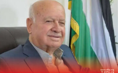 الديمقراطية: في رحيل الأغا، نودع قامة وطنية لها مكانتها في مسيرة النضال