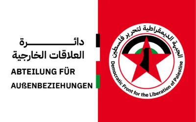 Abteilung für Außenbeziehungen der Demokratischen Front: Westliche Sanktionen gegen Siedler im Westjordanland entbinden den Besatzungsstaat nicht von seiner Verantwortung