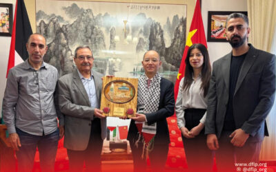 رمزي رباح: يستعرض تطورات الأوضاع الفلسطينية ويدعو إلى مجلس وطني توحيدي في لقاء مع السفير الصيني