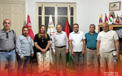 لقاء فلسطيني – تونسي لتعزيز التعاون المشترك ودعم القضية الفلسطينية
