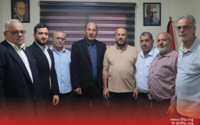 لقاء قيادي بين الجبهة الديمقراطية لتحرير فلسطين وحركة حماس في لبنان