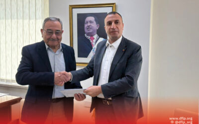 رمزي رباح يلتقي سفير جمهورية فنزويلا ويعبر عن تضامن شعب فلسطين معها في مواجهة الغطرسة الأمريكية