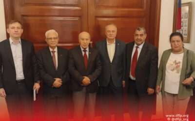 الديمقراطية تلتقي سفير جمهورية روسيا الاتحادية في لبنان، وتدعو موسكو تعديل مشروع القرار الأمريكي الخاص بقطاع غزة