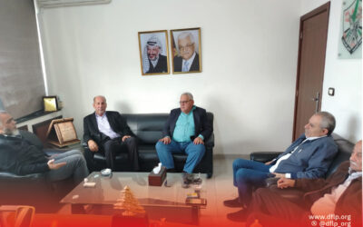 الجبهة الديمقراطية وحركة فتح في اجتماع قيادي وتأكيد على توحيد الجهود لحماية الوجود الفلسطيني في لبنان