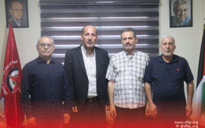 الديمقراطية تستقبل قيادة حركة الجهاد الإسلامي وتؤكدان ضرورة تعزيز الوحدة الوطنية والعمل الفلسطيني المشترك