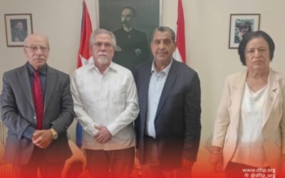 الديمقراطية تلتقي السفير الكوبي في لبنان وتؤكد وقوفها الى جانب كوبا في مواجهة الحصار والتهديدات الاستعمارية الأمريكية
