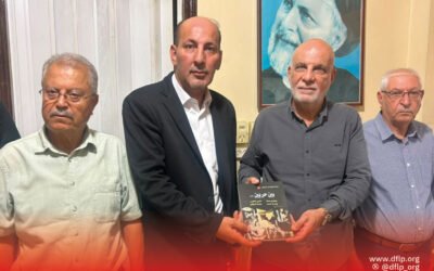 الديمقراطية تبحث مع النائب علي خريس تطورات الأوضاع الفلسطينية وأوضاع اللاجئين في لبنان